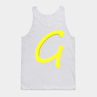 Letter G Tank Top